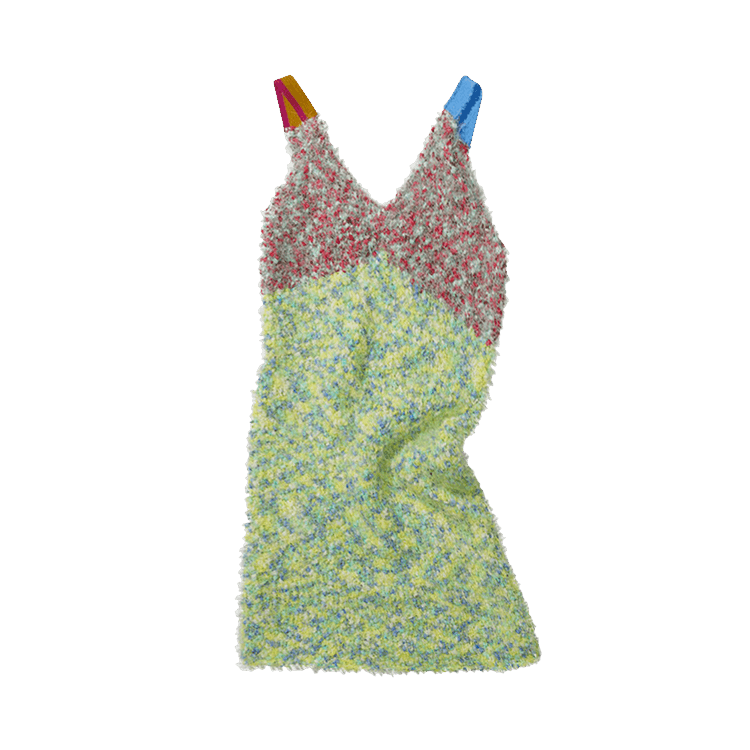 Andersson Bell Sleeveless Knit Dress "Foggy Lemon"