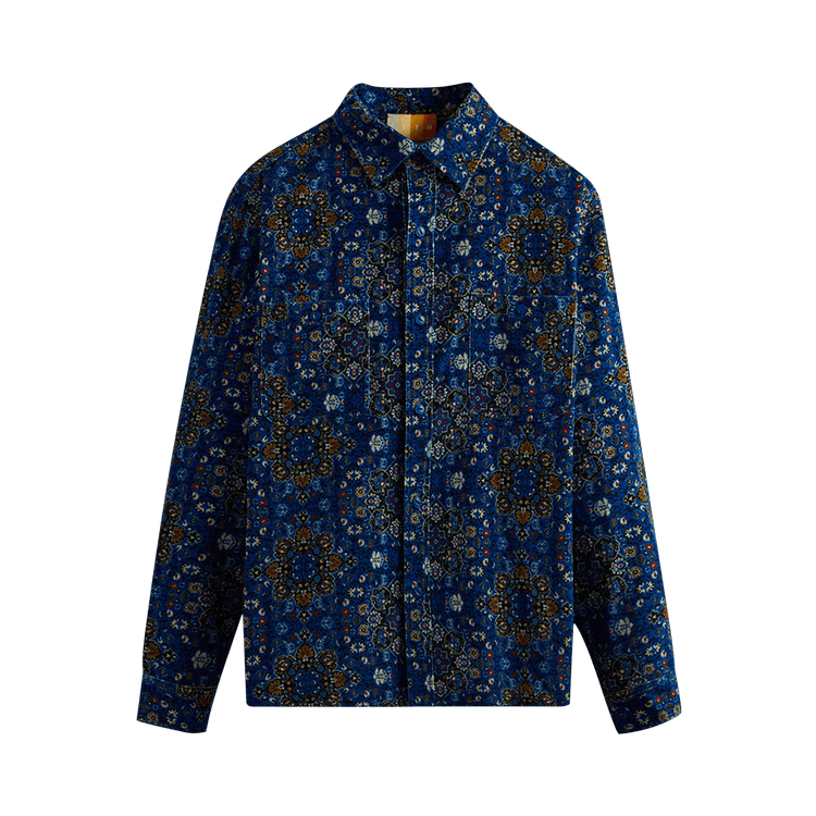 Kith Corduroy Printed Apollo Shirt "Voyage"