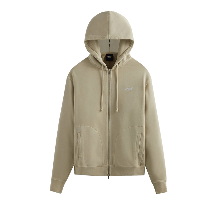 Kith Williams V Zip Up Hoodie "Waffle"