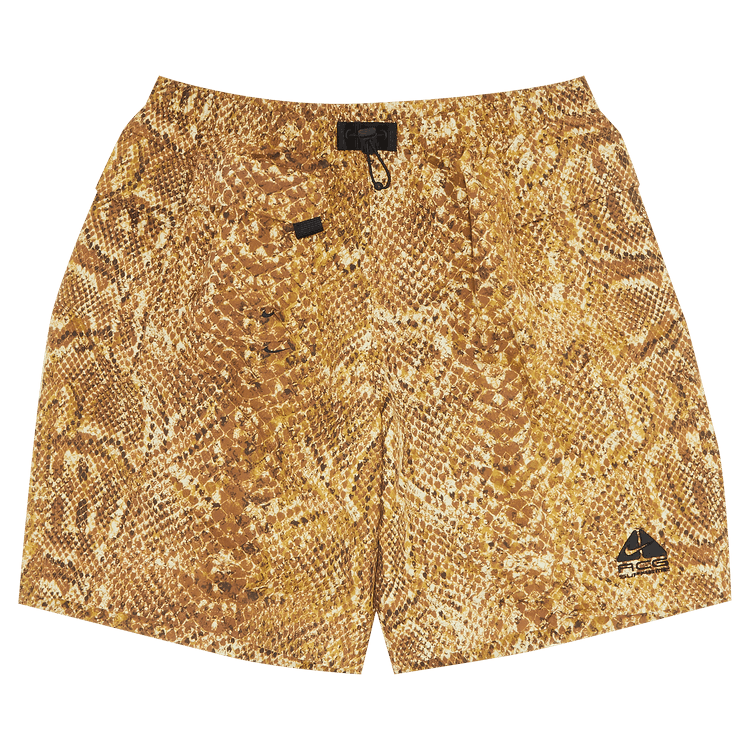 Supreme x Nike ACG Nylon Trail Short "Gold Snakeskin"