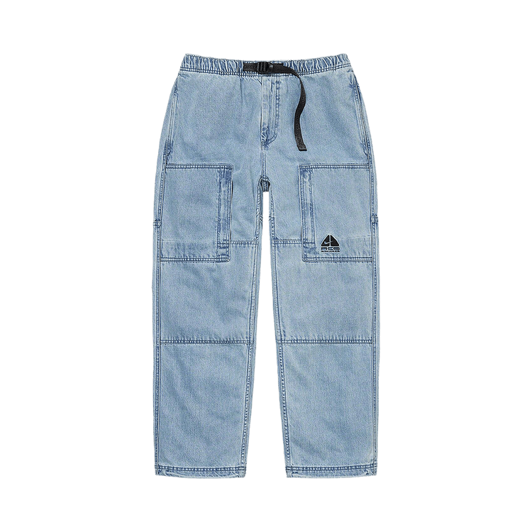 Supreme x Nike ACG Belted Denim Pant "Washed Blue"