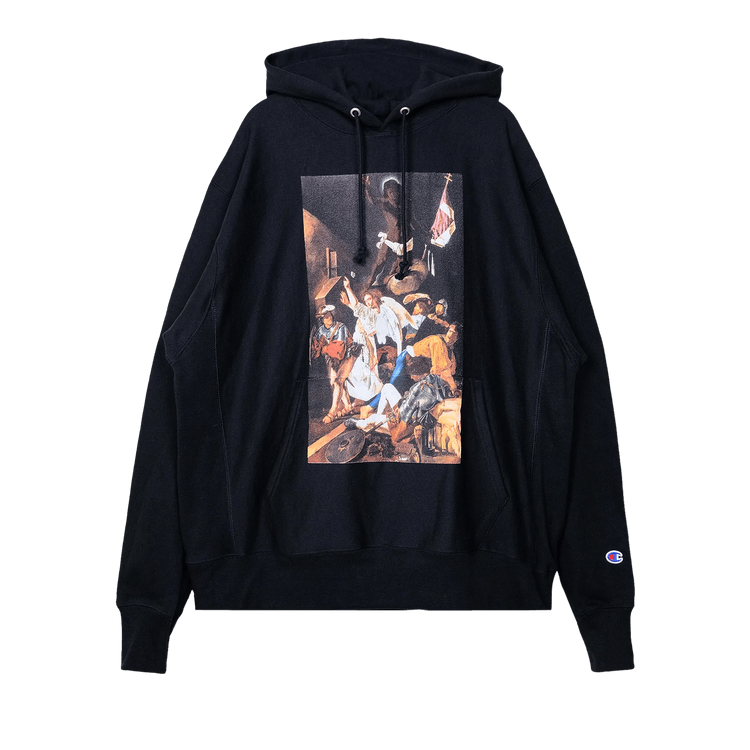 Denim Tears x Pyrex Tears Hoodie "Black"