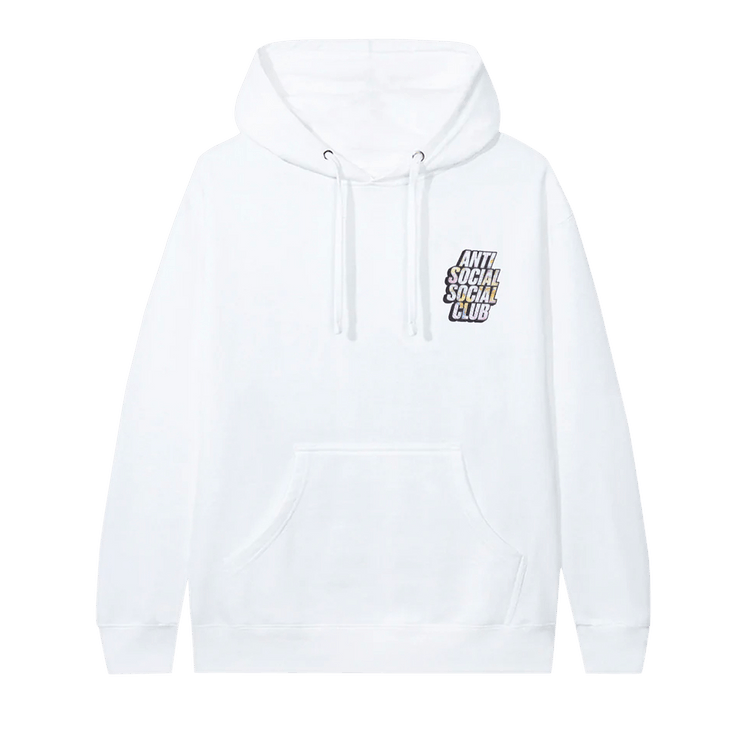 Anti Social Social Club Drop A Pin Hoodie "White"