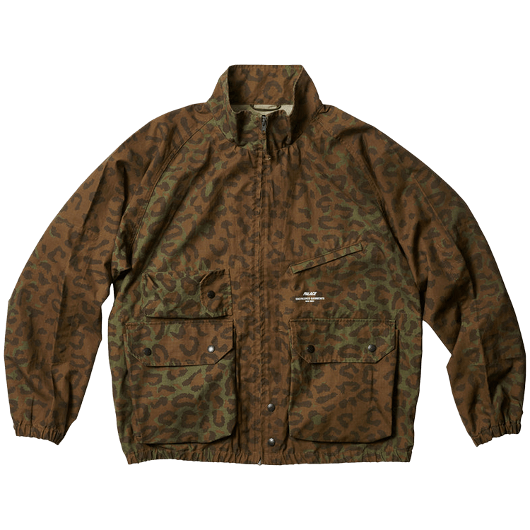 Palace x Engineered Garments Ripstop Washed Track Jacket "Cheetah"