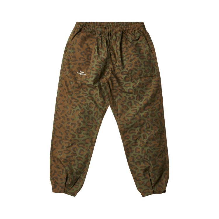 Palace x Engineered Garments Ripstop Washed Track Bottoms "Cheetah"
