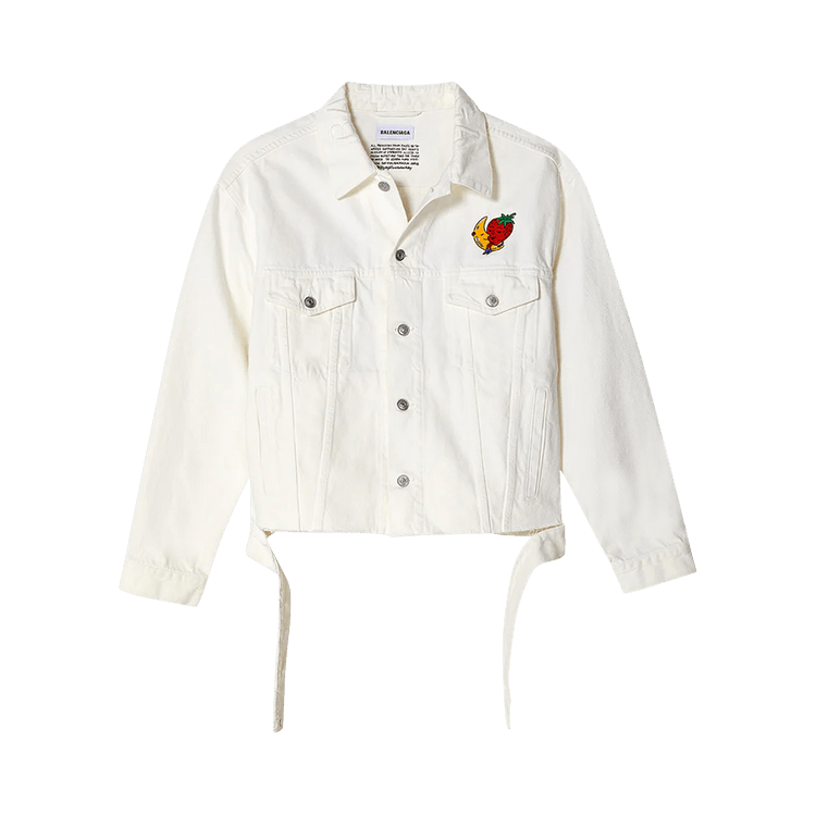 Sky High Farm Workwear x Balenciaga Pig Denim Jacket "White"