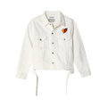 Sky High Farm Workwear x Balenciaga Lamb Denim Jacket "White"