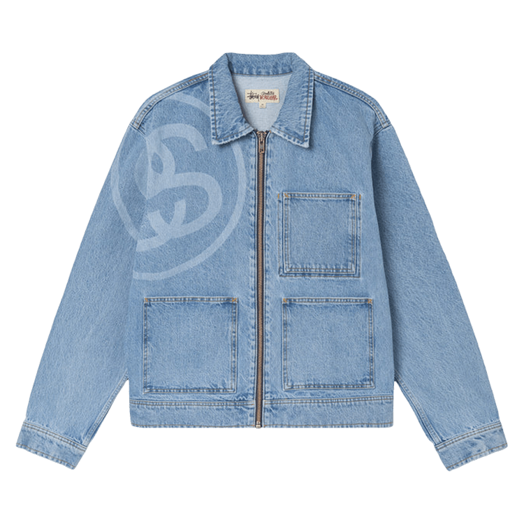 Stussy SS-Link Zip Work Jacket "Stone Wash"