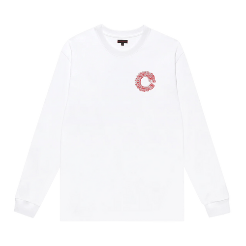 CLOT Tribal Long-Sleeve Tee "White"