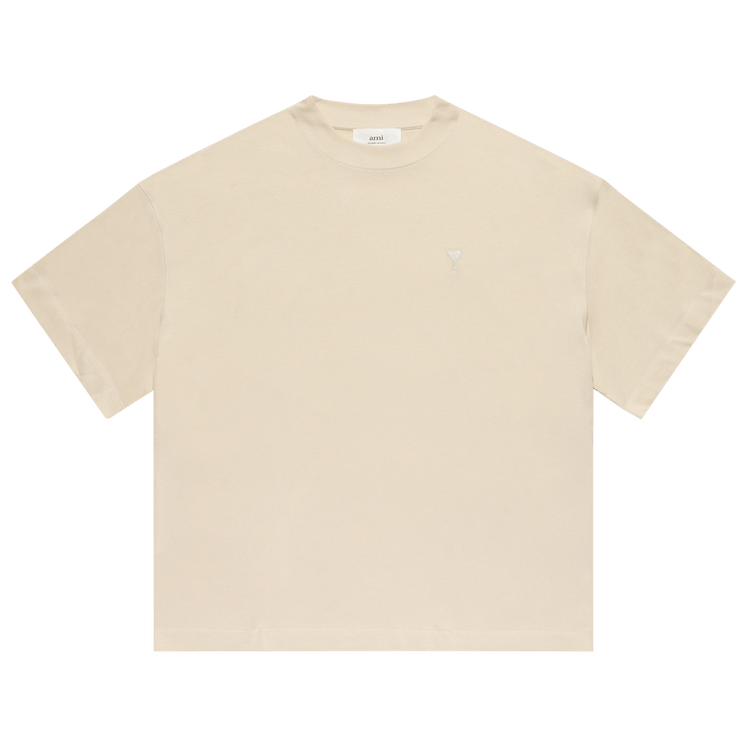 Ami Tonal Small ADC T-Shirt "Fuchsia"
