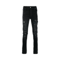 Amiri Paint Splatter MX1 "Aged Black"