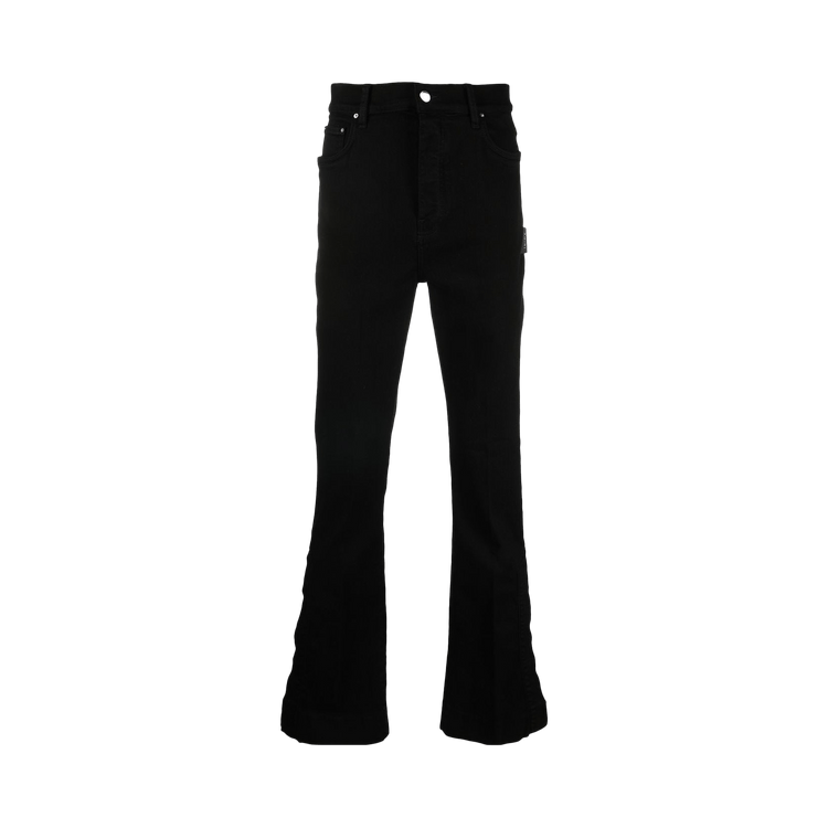 Amiri Stacked Flare Jean "Black"