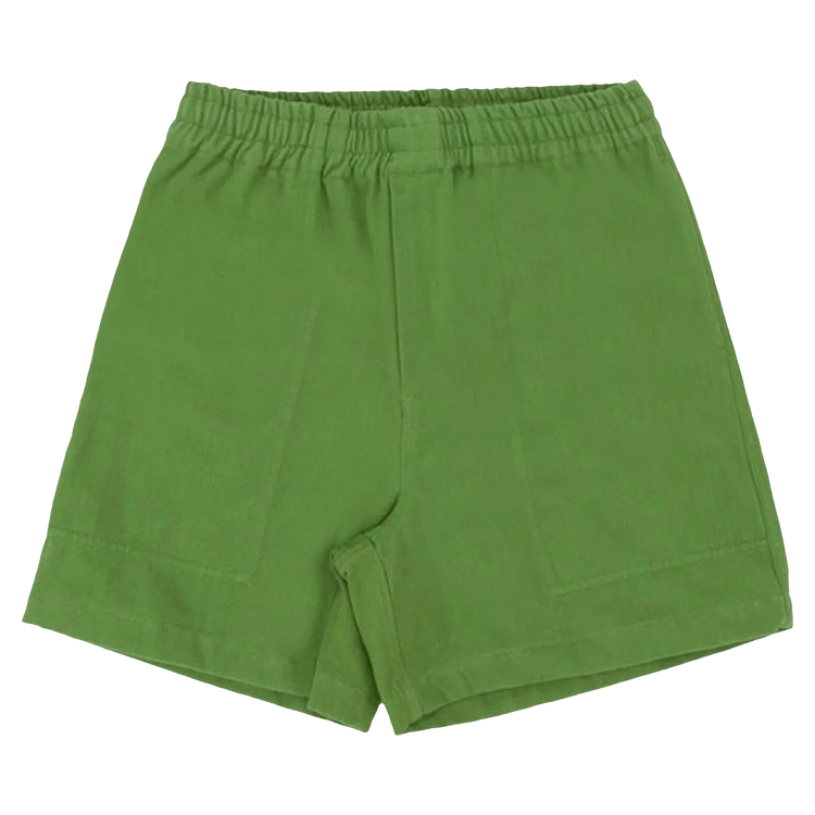 Bode Twill Rugby Short "Green"