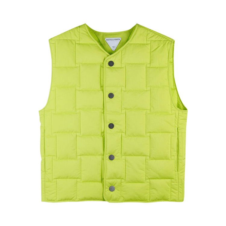 Bottega Veneta Gilet "Acid Kiwi"