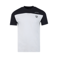Fred Perry x Raf Simons Contrast Panel T-Shirt "Basalt Navy"
