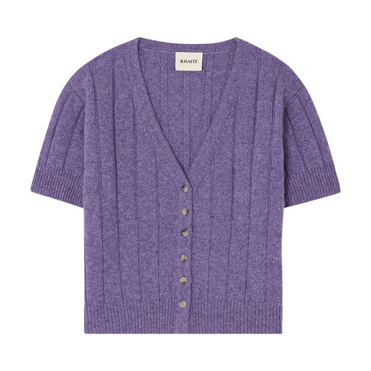 Khaite Maryam Cardigan "Amethyst"