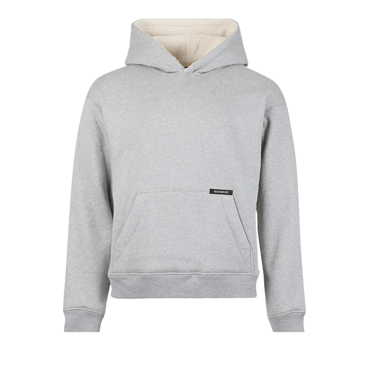 Nahmias Shearling Hoodie "Grey"