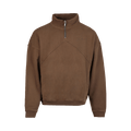Rhude Quarter Zip "Brown"
