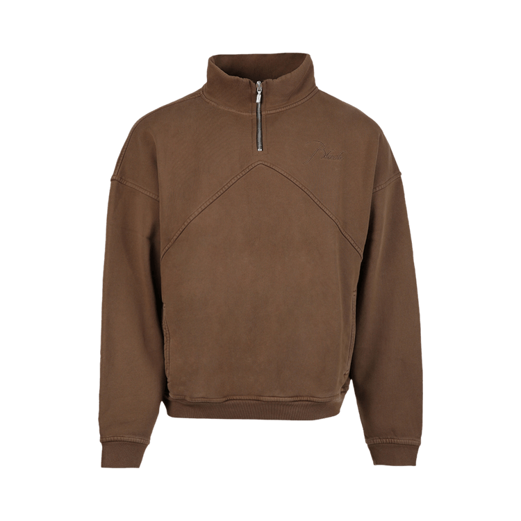 Rhude Quarter Zip "Brown"