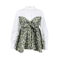 Sacai Leopard Print Shirt "Khaki"