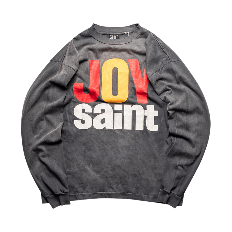 SAINT Mxxxxxx Joy Saint Long-Sleeve Tee "Black"