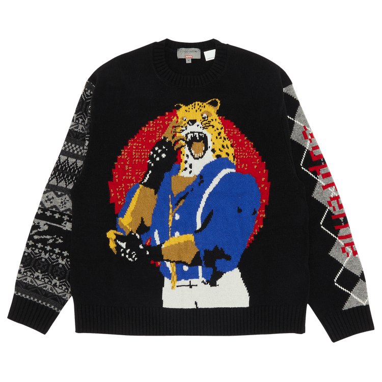 Supreme x Yohji Yamamoto x TEKKEN Sweater "Black"