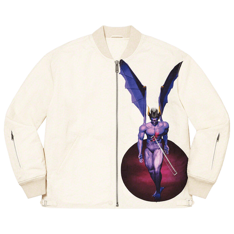 Supreme x Yohji Yamamoto x TEKKEN Nylon Bomber Jacket "Natural"