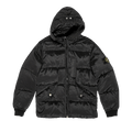 Stone Island Hooded Down Jacket "Black"