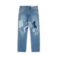 Kapital Patchwork Slim Jeans "Indigo"