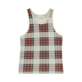 Maison Margiela Tartan Print Sleeveless Top "Multicolor"