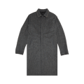 Prada Studded Trench Coat "Charcoal"