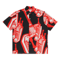 Maison Margiela Phone Print Short-Sleeve Shirt "Black/Red"