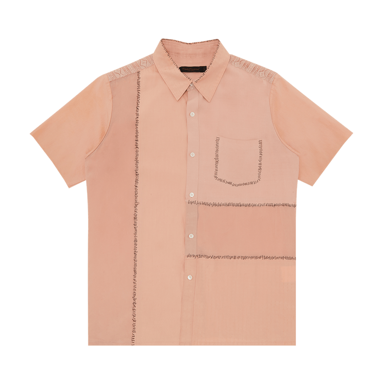 Undercover Undercoverism For Rebels Short-Sleeve Shirt "Light Pink"