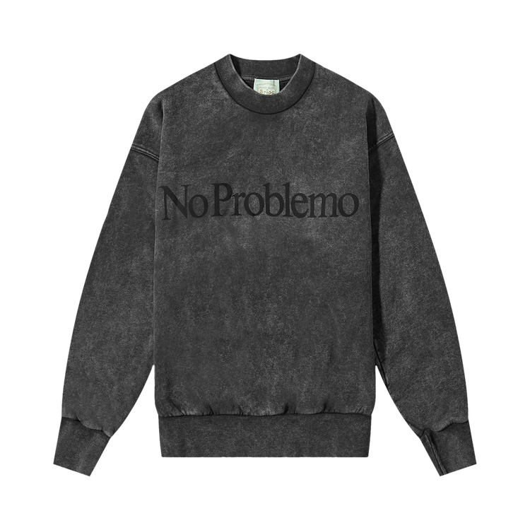 Aries No Problemo Acid Sweatshirt "Black"