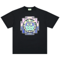 Aries Gong Temple T-Shirt "Black"