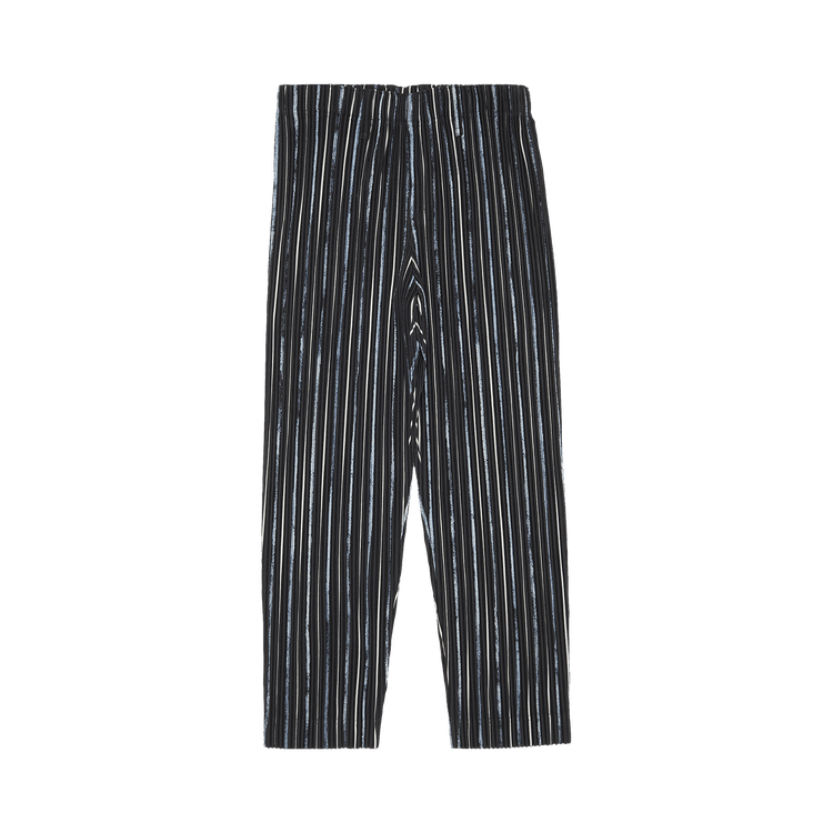 Homme Plissé Issey Miyake Pastel Stripe Pleated Pants "Blue Stripe"