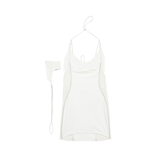 Hyein Seo Racer Mini Dress "White"