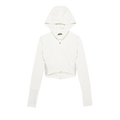 Hyein Seo Layered Zip Top "Ivory"
