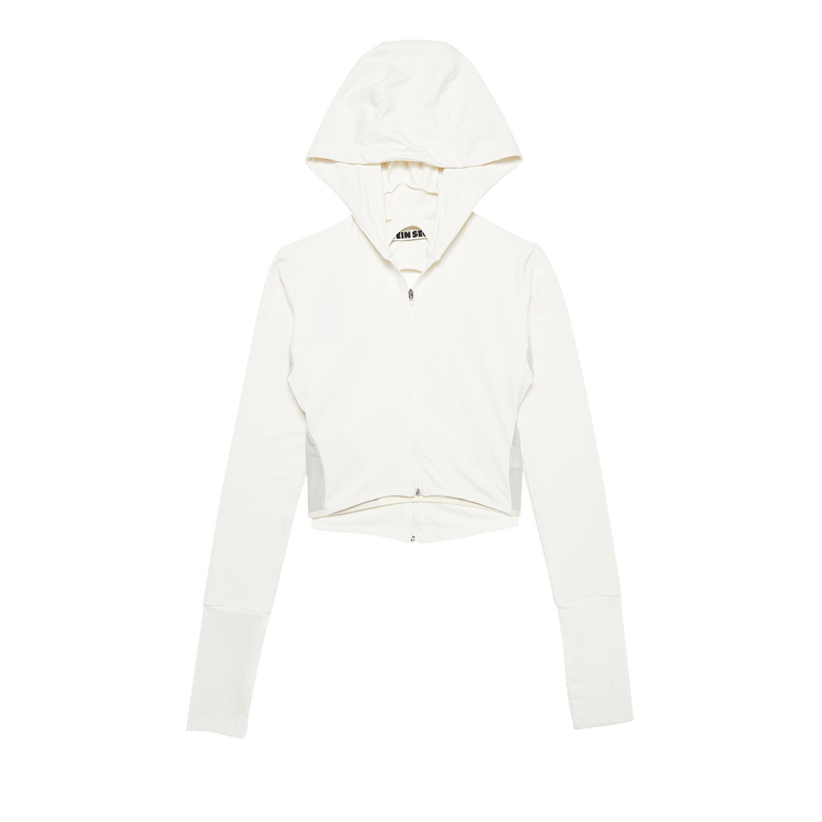 Hyein Seo Layered Zip Top "Ivory"