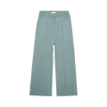 Pleats Please Issey Miyake Wide Leg Straight Pants "Sage Green"