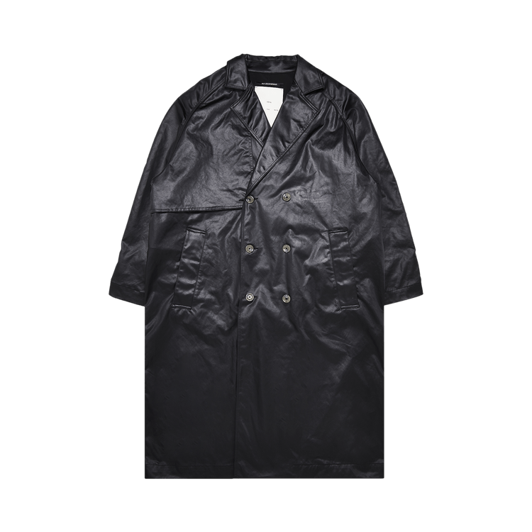 Song for the Mute Long Trench Coat "Black"
