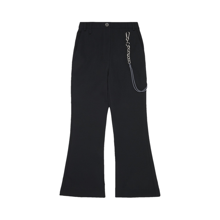 Song for the Mute Tailored Flared Pants "Black"
