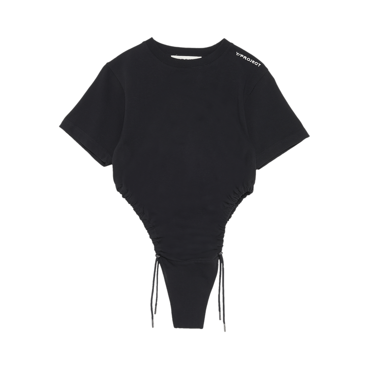 Y/Project Classic Ruched Body T-Shirt "Black"