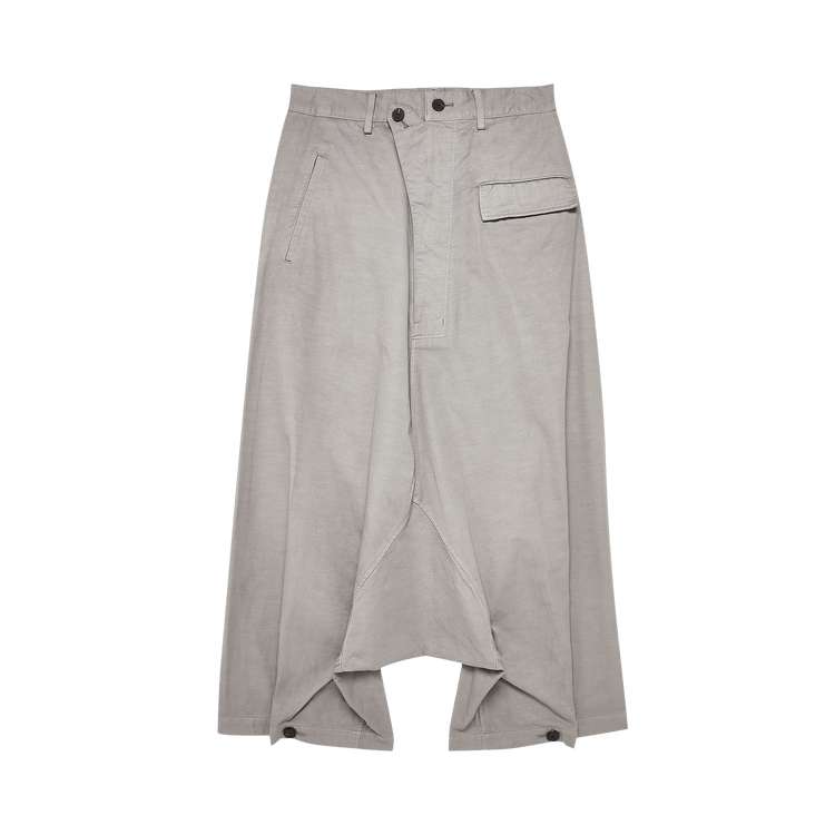 Yohji Yamamoto Regulation Gusset Sarouel Pants "Grey"