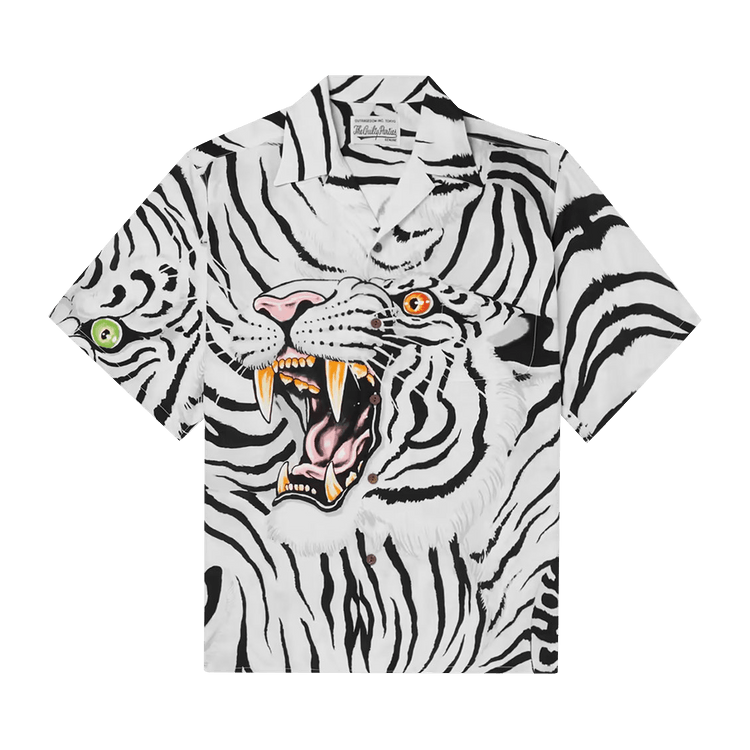Wacko Maria Tim Lehi Short-Sleeve Hawaiian Shirt (Type-1) "White"