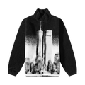 Awake NY Coast To Coast Zip Up Fleece "Black"