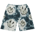 Market Smiley Shibori Dye Shorts "Black"