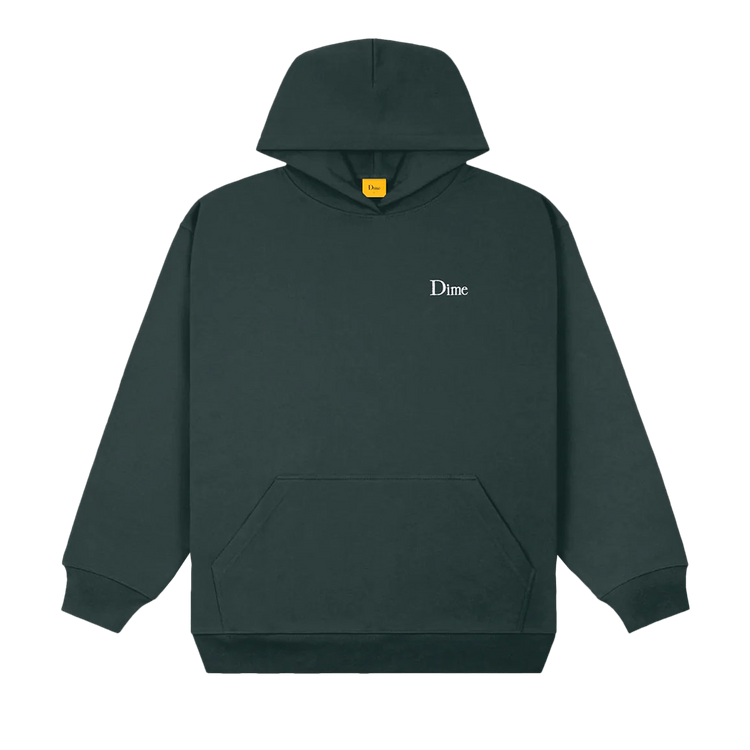 Dime Small Logo Hoodie "Dark Teal"