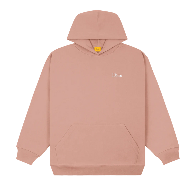 Dime Small Logo Hoodie "Old Pink"
