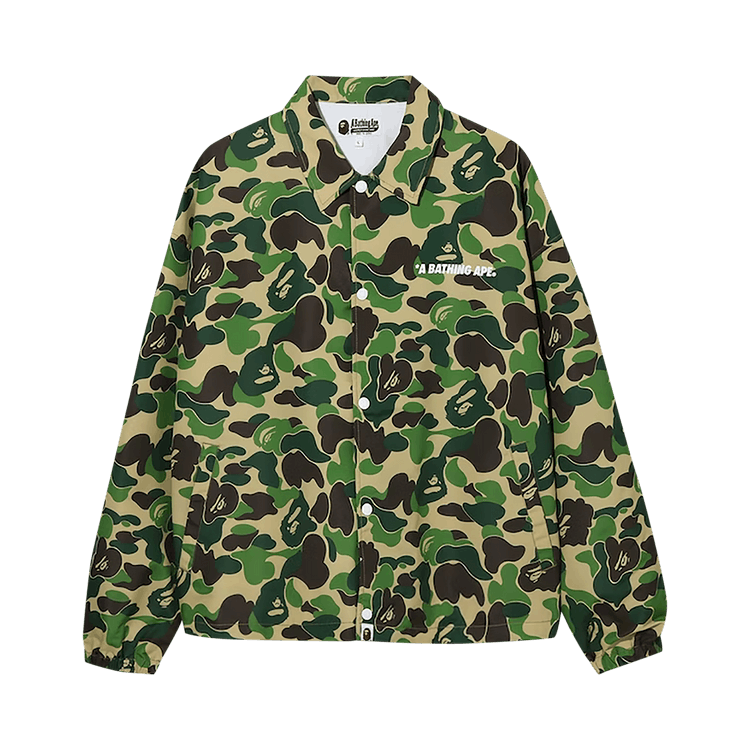 BAPE Abc Relaxed Coach Jacket "Green"
